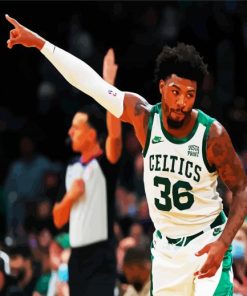 Marcus Smart Celtics paint by numbers