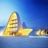 Heydar Aliyev Centre Museum paint by numbers