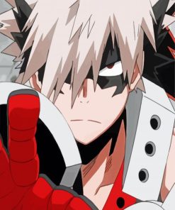 Katsuki Bakugo Character paint by numbers