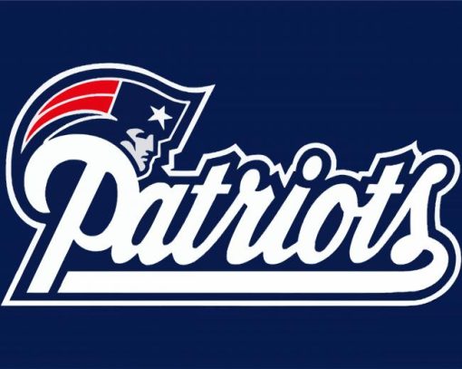 New England Patriots Logo paint by numbers