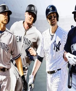 New York Yankees Team paint by numbers