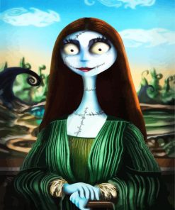 Nightmare Before Christmas Sally paint by numbers