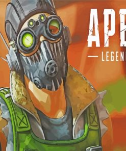 Octane Apex Legends paint by numbers