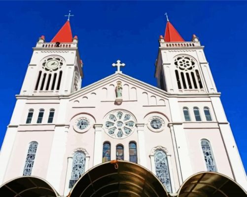 Our Lady Of Atonement Cathedral paint by numbers