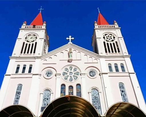 Our Lady Of Atonement Cathedral paint by numbers