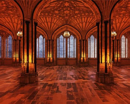 Aesthetic Palace Ballroom paint by numbers