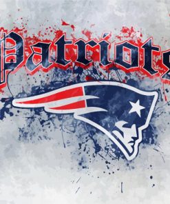 Aesthetic Patriots Logo Art paint by numbers