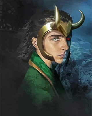Paul Atréides Character paint by numbers