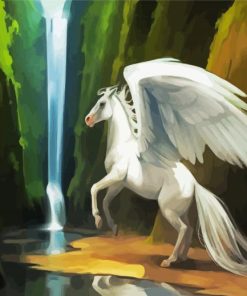 White Pegasus Art paint by numbers