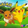 Pikachu And Eevee paint by numbers