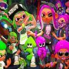 Splatoon Game Characters paintt by numbers