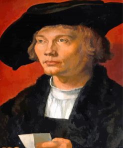 Portrait Of Bernhart Von Reesen paint by numbers