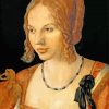 Portrait Of A Venetian Woman paint by numbers