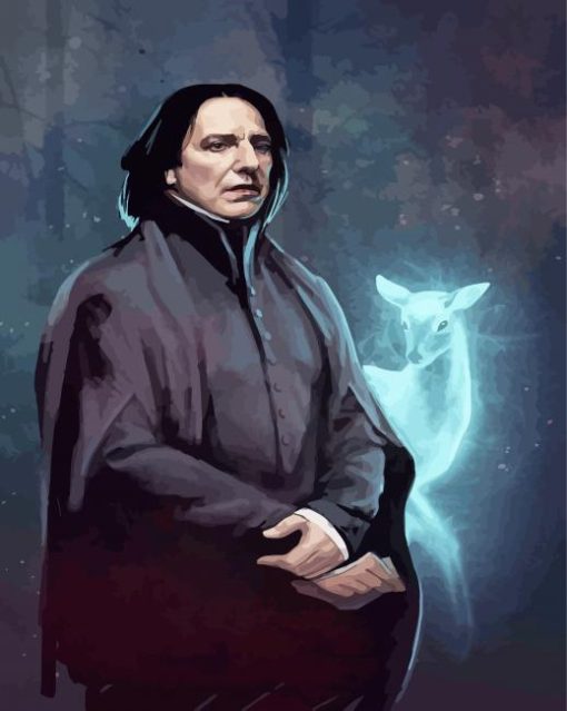 Severus Snape paint by numbers