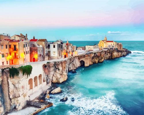 Aesthetics Buildings Puglia paint by numbers