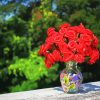 Roses Bouquet In Vase paint by numbers