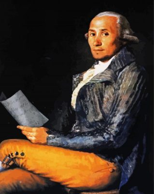 Portrait Of Sebastián Martínez Y Pérez paint by numbers