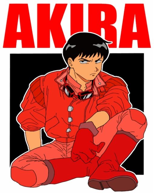 Kaneda Shotaro Akira paint by numbers