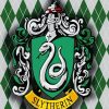 Slytherin Harry Potter Logo paint by numbers