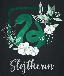 Slytherin Art paint by numbers