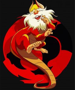 ThunderCats Snarf paint by numbers