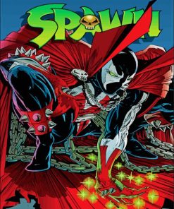 Spawn Art paint by numbers