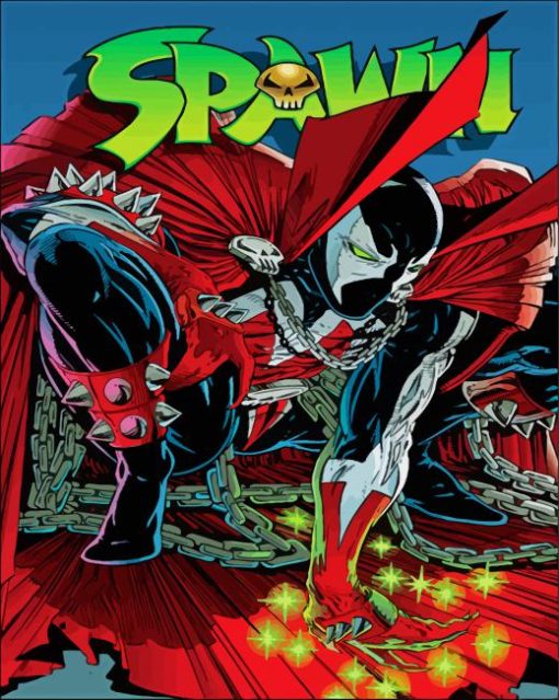 Spawn Art paint by numbers