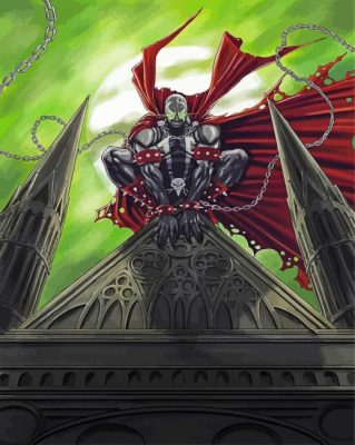 Villain Spawn paint by numbers