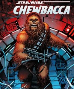 Star Wars Chewbacca paint by numbers