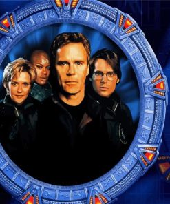 Stargate SG 1 Movie paint by numbers