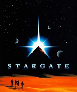 Stargate SG 1 Poster paint by numbers