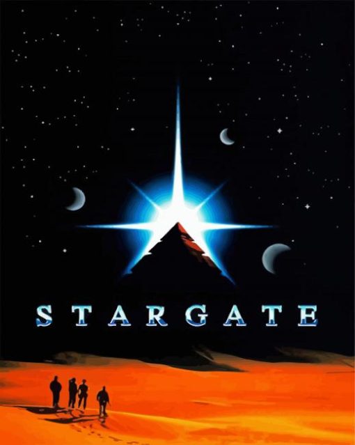 Stargate SG 1 Poster paint by numbers