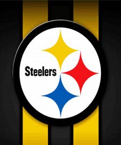 Pittsburgh Steelers Logo paint by numbers