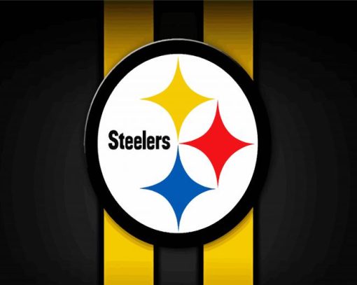 Pittsburgh Steelers Logo paint by numbers