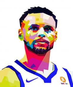 Stephen Curry Pop Art paint by numbers