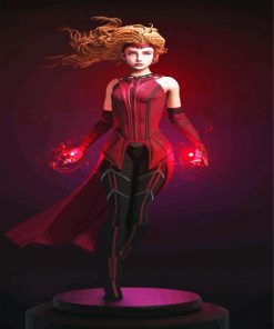 Wanda Maximoff paint by numbers