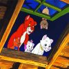 The Aristocats Disney paint by numbers