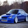 The Subaru Car paint by numbers