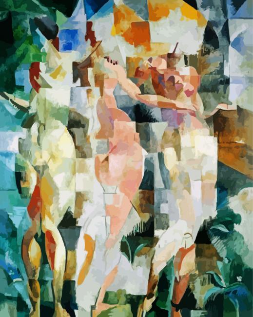 The Three Graces paint by numbers