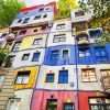 Facade Of Hundertwasser House paint by numbers