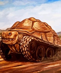 Tortoise Tank Art paint by numbers