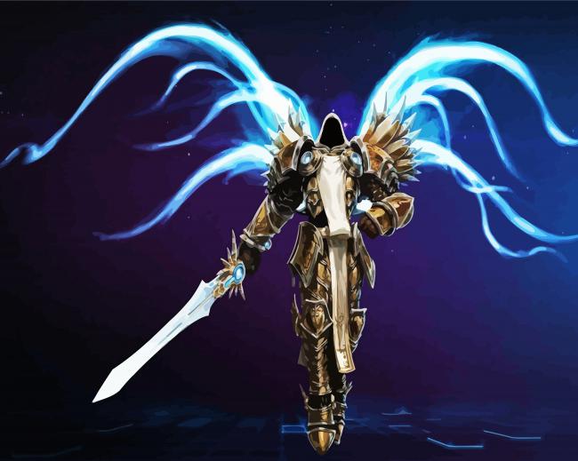Tyael Diablo Game paint by numbers