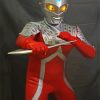 Ultraman Superhero paint by numbers