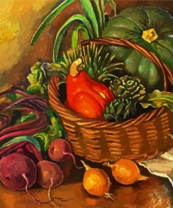 Vegetables Still Life paint by numbers