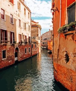 Venice Waterway Canal paint by numbers