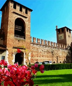 Castelvecchio Museum paint by numbers