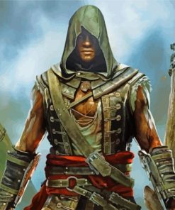 Assassin's Creed Video Game paint by numbers