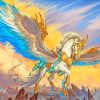 Warrior Horse With Wings paint by numbers