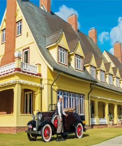 Whalehead Club Currituck paint by numbers