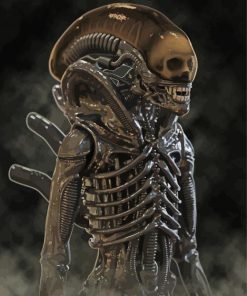 Xenomorph Alien paint by numbers